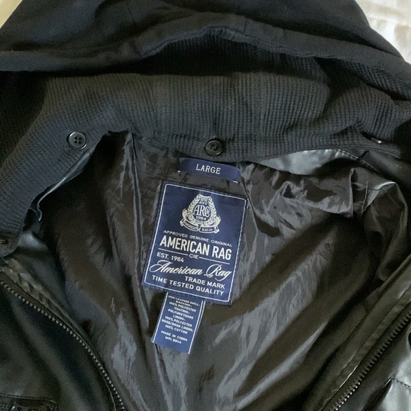 Mens faux leather jacket - Picture 2 of 4